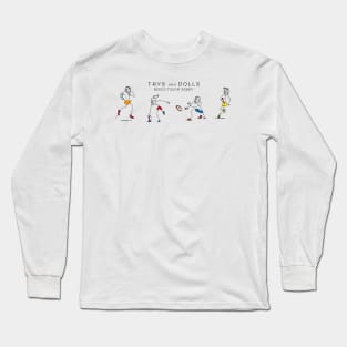 Mixed Touch Rugby - Trys and Dolls Long Sleeve T-Shirt